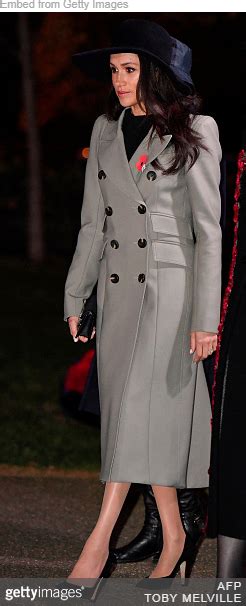 meghan markle cozy coat